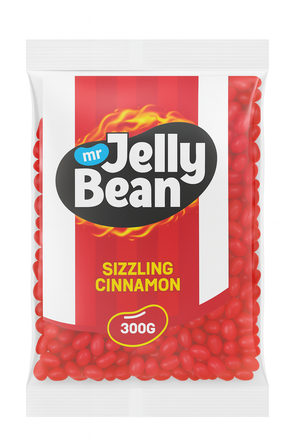 Jelly Beans - Sizzling Cinnamon 300g