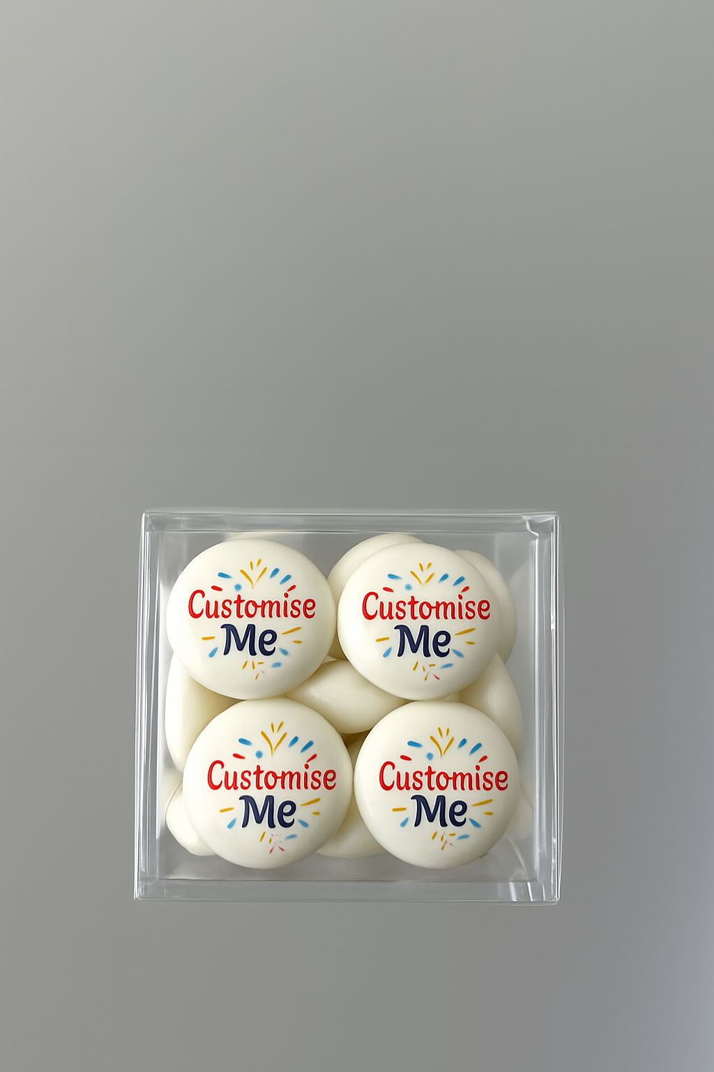 Coming Soon! Personalised Digitally Printed Softmints in Acrylic Gift Box – (MOQ 150)