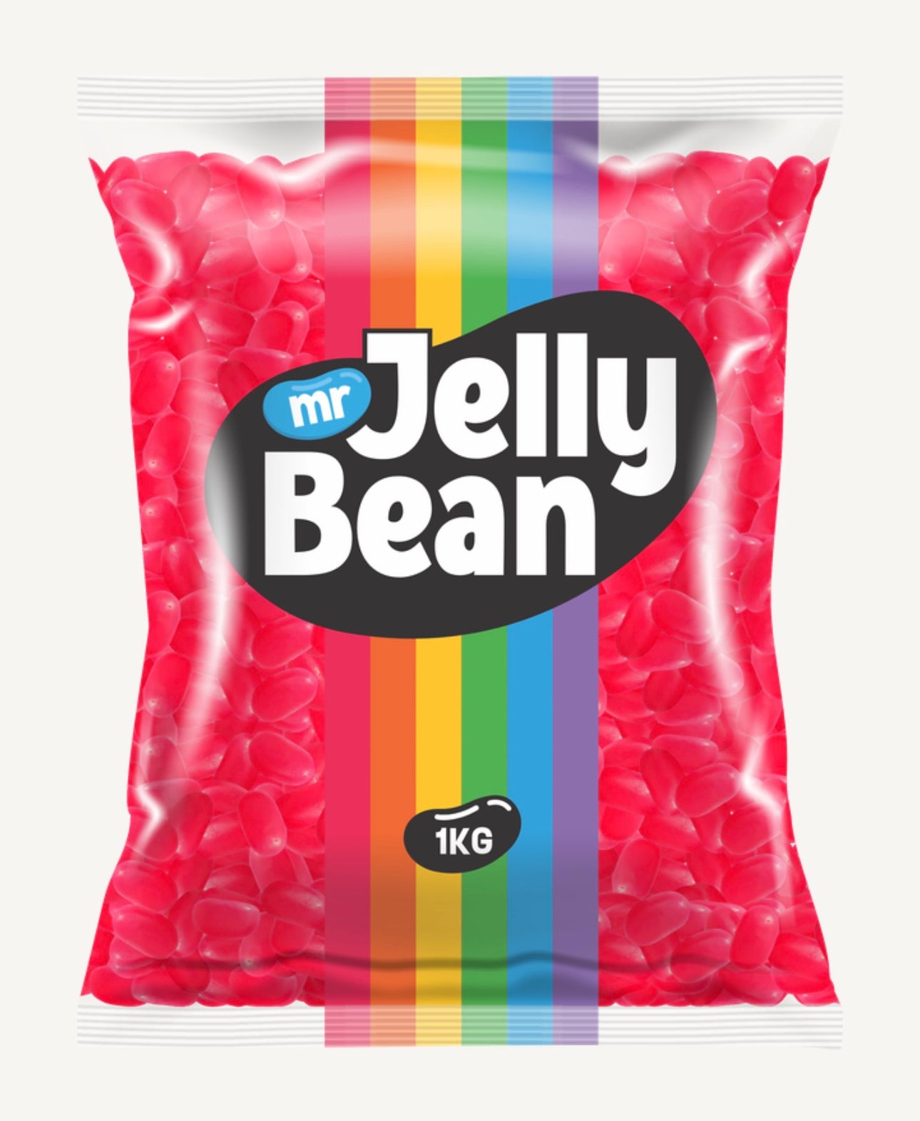 Jelly Beans - Red Strawberry 1kg