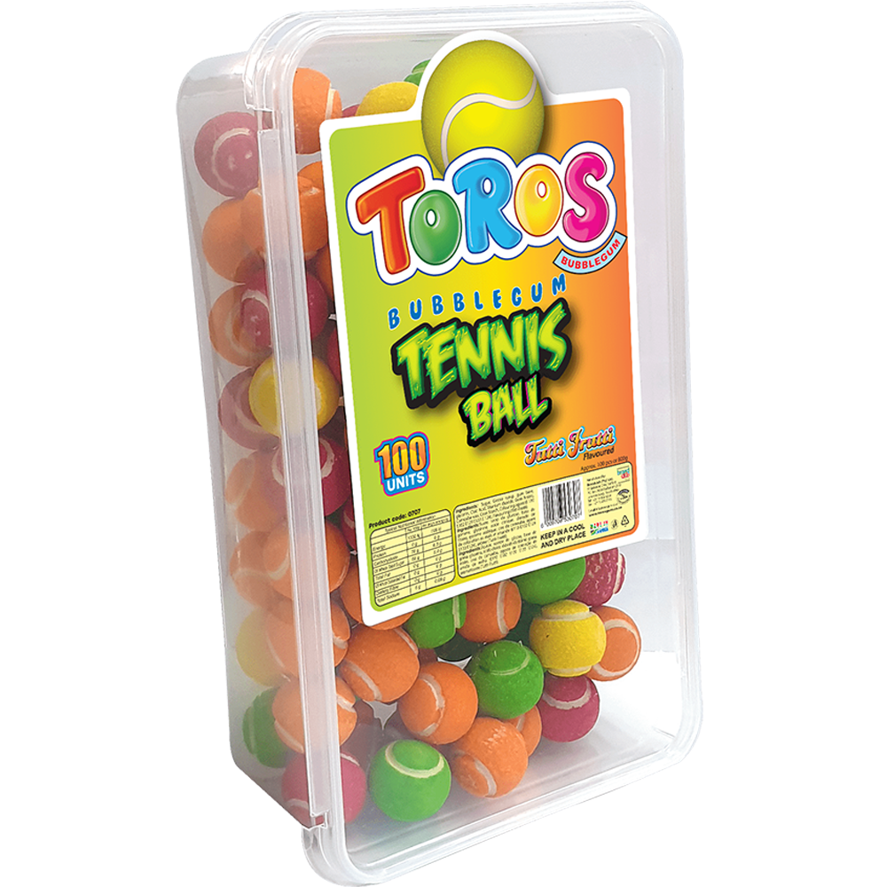 Toros Gummy Jelly – Tennis Balls 100's