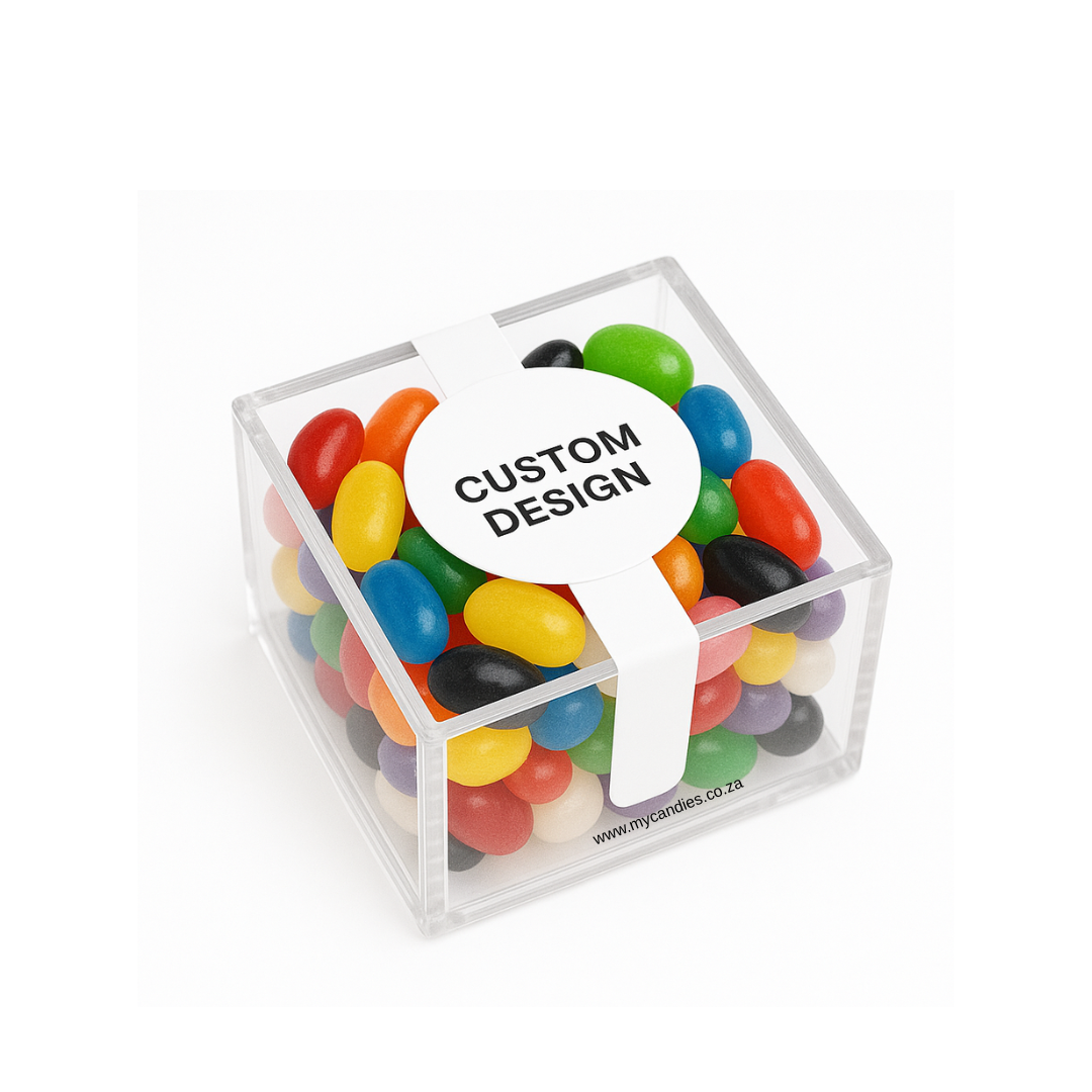 Jelly Beans Mini Box - Assorted (Tutti Frutti) Min Order of 50