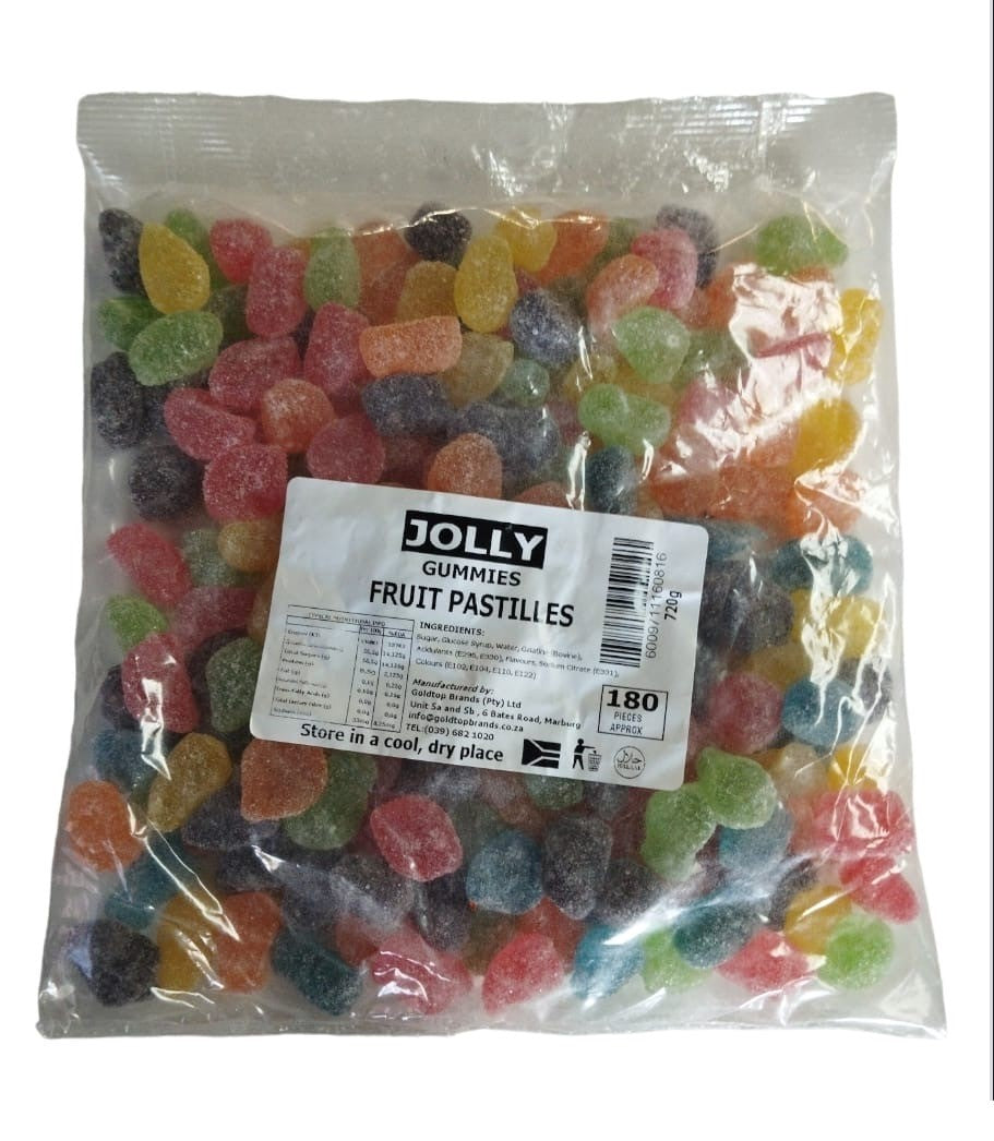 Jolly Smax Gums 720g Fruit Pastilles Pack