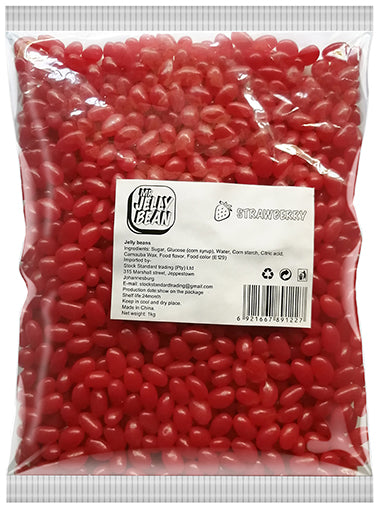 Jelly Beans - Red Strawberry 1kg