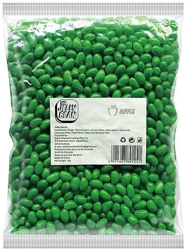 Mr Jelly Bean - Jelly Beans - Green Apple 1kg