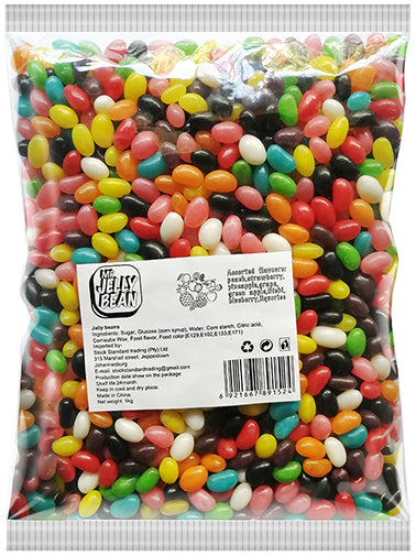 Mr Jelly Bean - Jelly Beans - Assorted 1kg