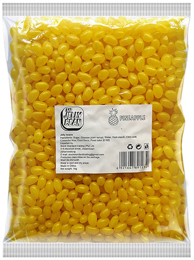 Mr Jelly Bean - Jelly Beans - Yellow Pineapple 1kg