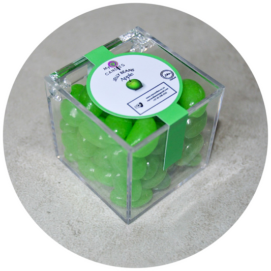 Jelly Beans Medium Box - Apple (Green) Min Order of 50