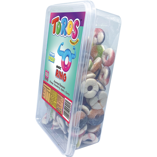 Toros Gummy Jelly – Magic Ring – Assorted Flavours 100's