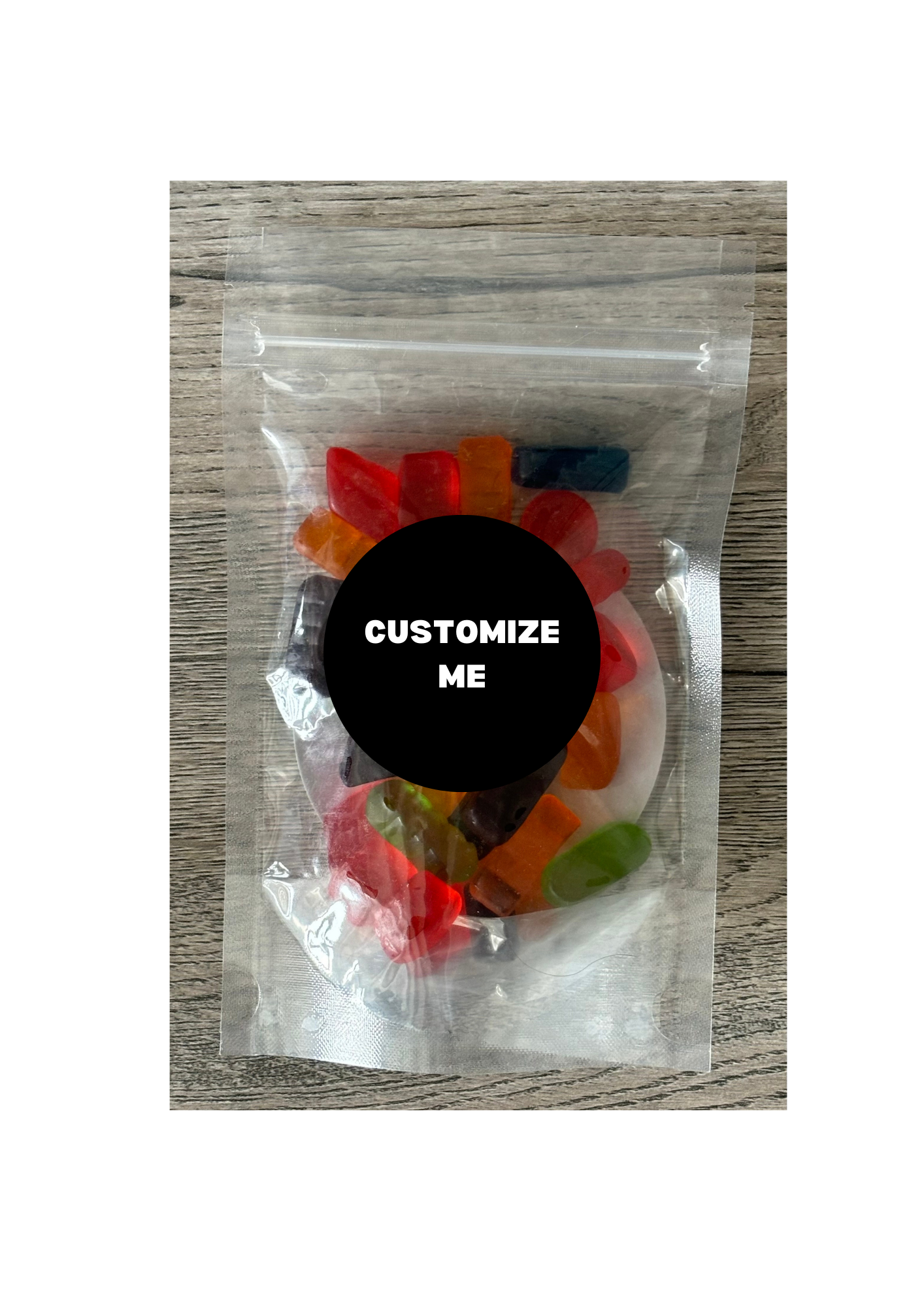 Gummy Gift - Pouch filled with 100g Wine Gums (Min Order of 150)