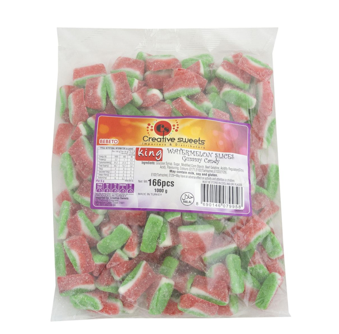 Kings Gummies - Watermelon Slices 1kg