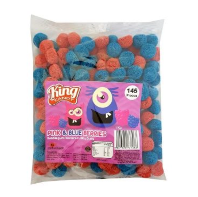 Kings Gummies - Pink and Blue Berries 1kg