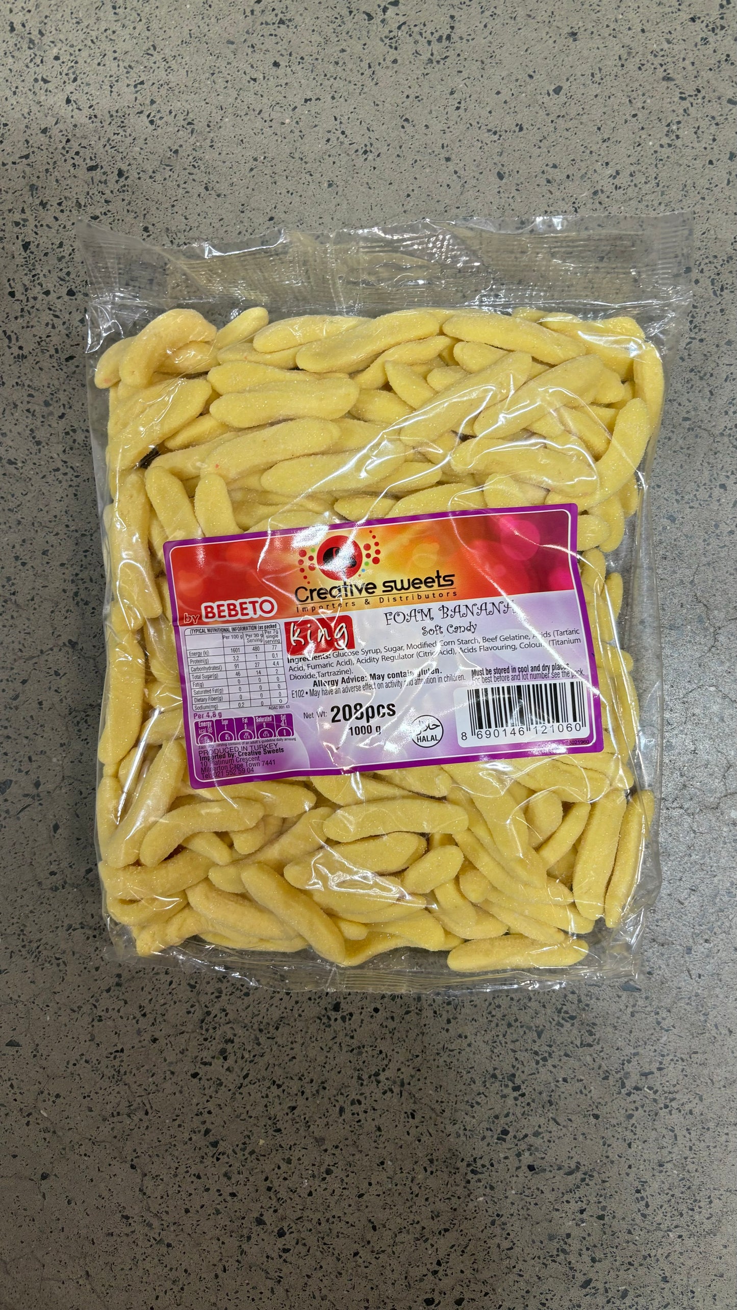 Kings Gummies - Banana Slices 1kg