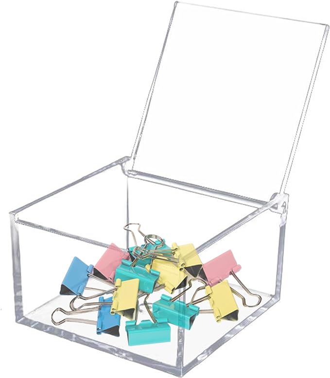 Acrylic Box 3cm by 5cm (min order 100)