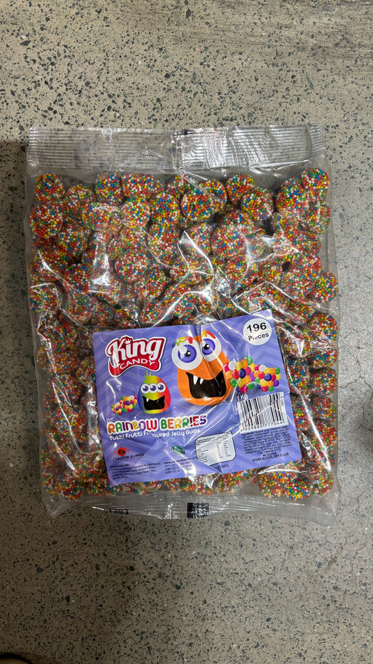 Kings Gummies - Rainbow (Assorted) Berries 1kg