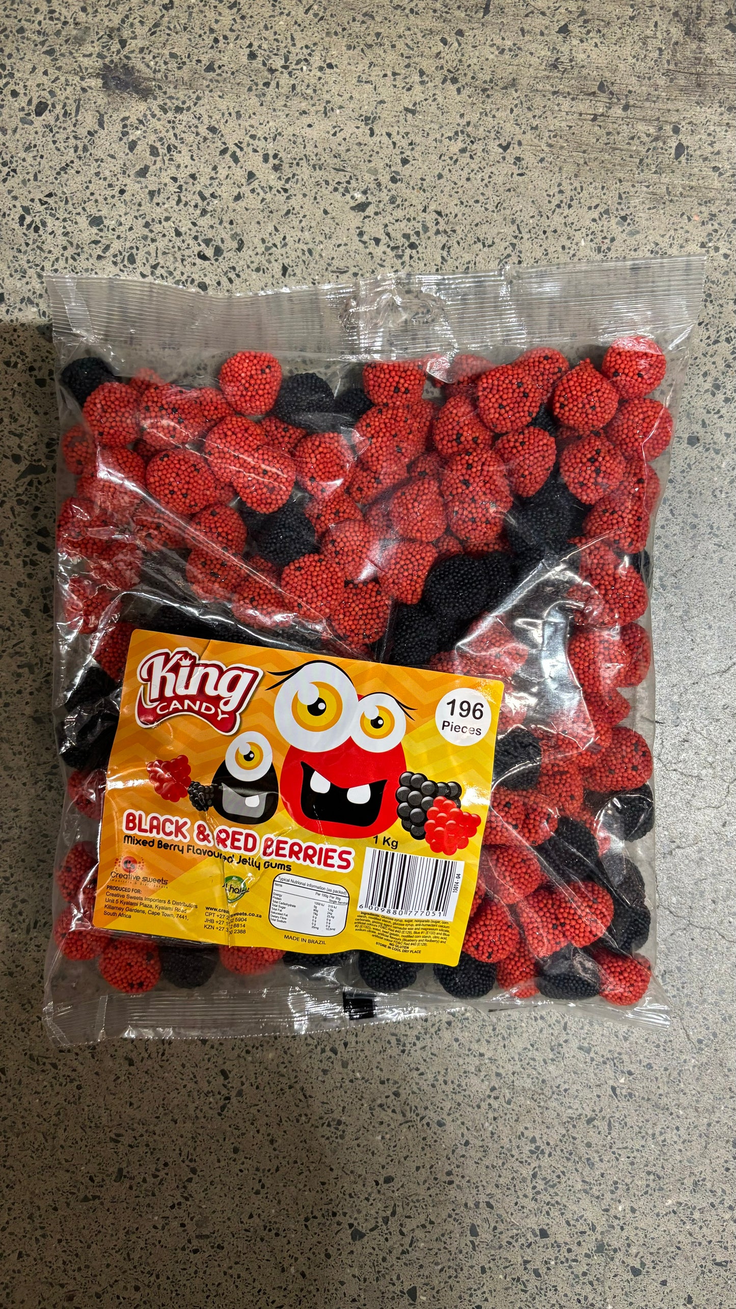 Kings Gummies - Black and Red Berries 1kg