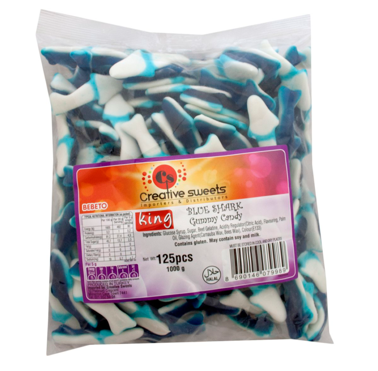 Kings Gummies - Blue Sharks 1kg