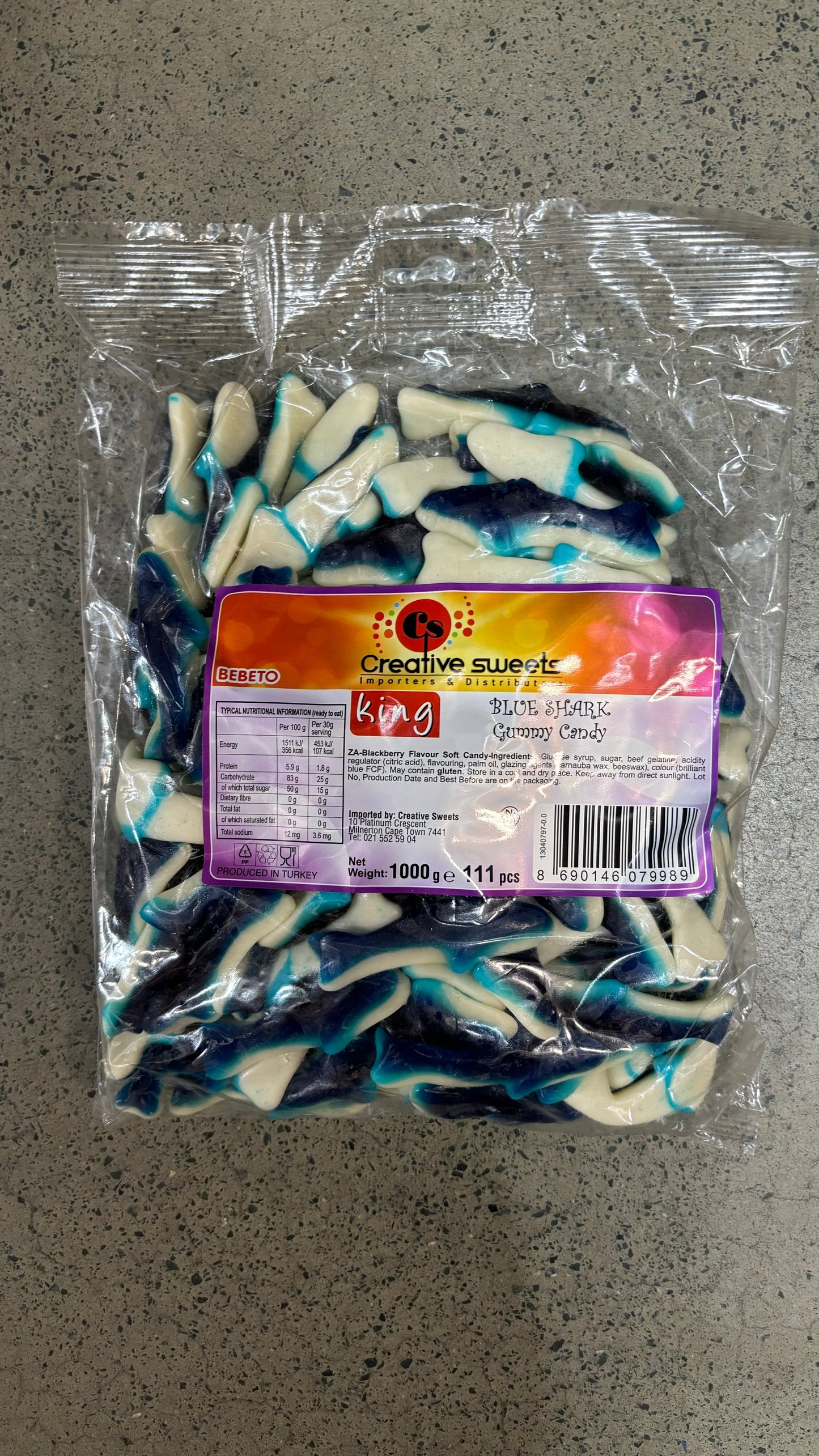 Kings Gummies - Blue Sharks 1kg