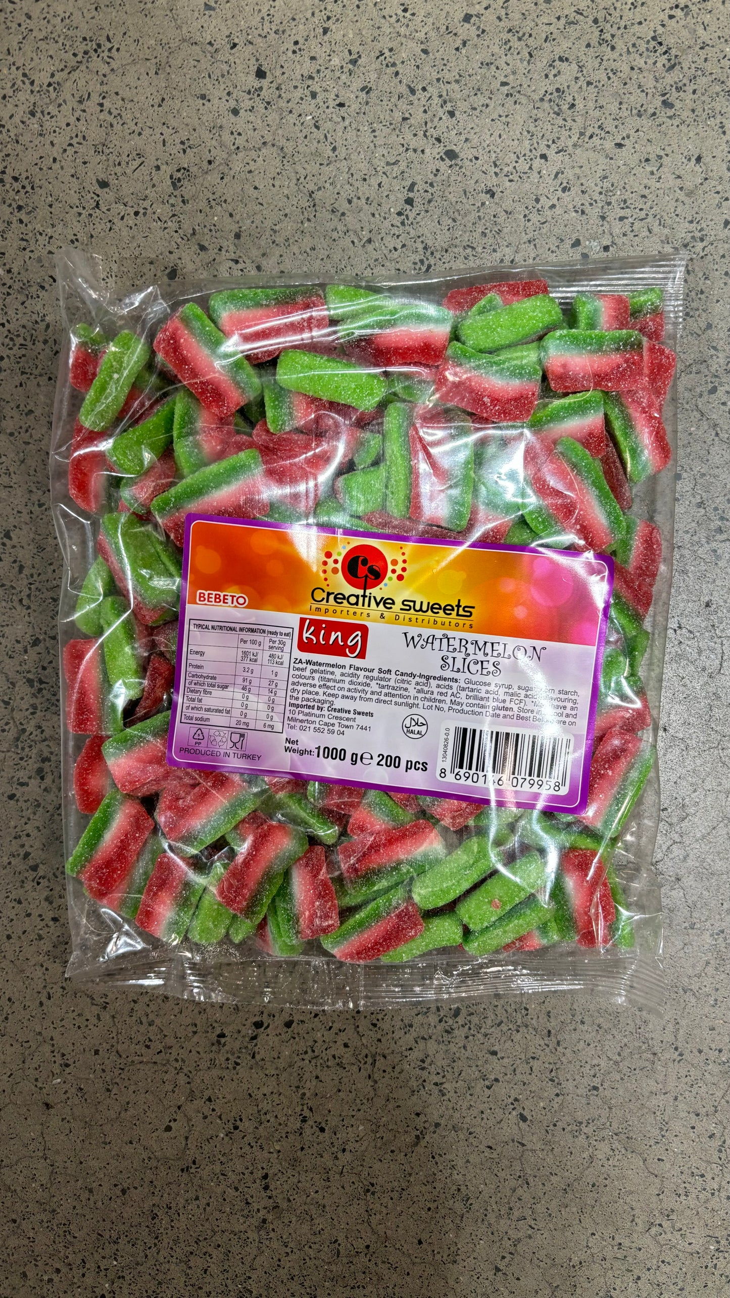 Kings Gummies - Watermelon Slices 1kg