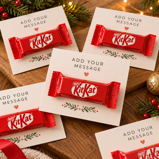 Kit Kat with Custom Card (Min order of 100)