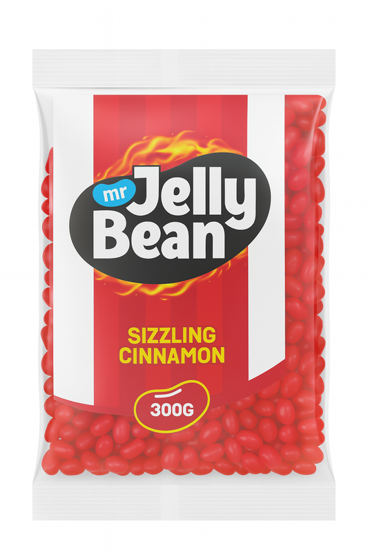 Jelly Beans - Sizzling Cinnamon 300g