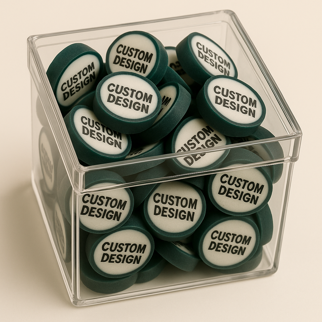 Personalised Rock Candy in Acrylic Gift Box (4.5cm) – Perfect for Corporate Events & Birthdays (MOQ 60)