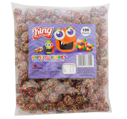 Kings Gummies - Rainbow (Assorted) Berries 1kg