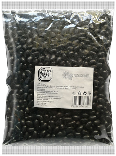 Jelly Beans - Black Liquorice 1kg