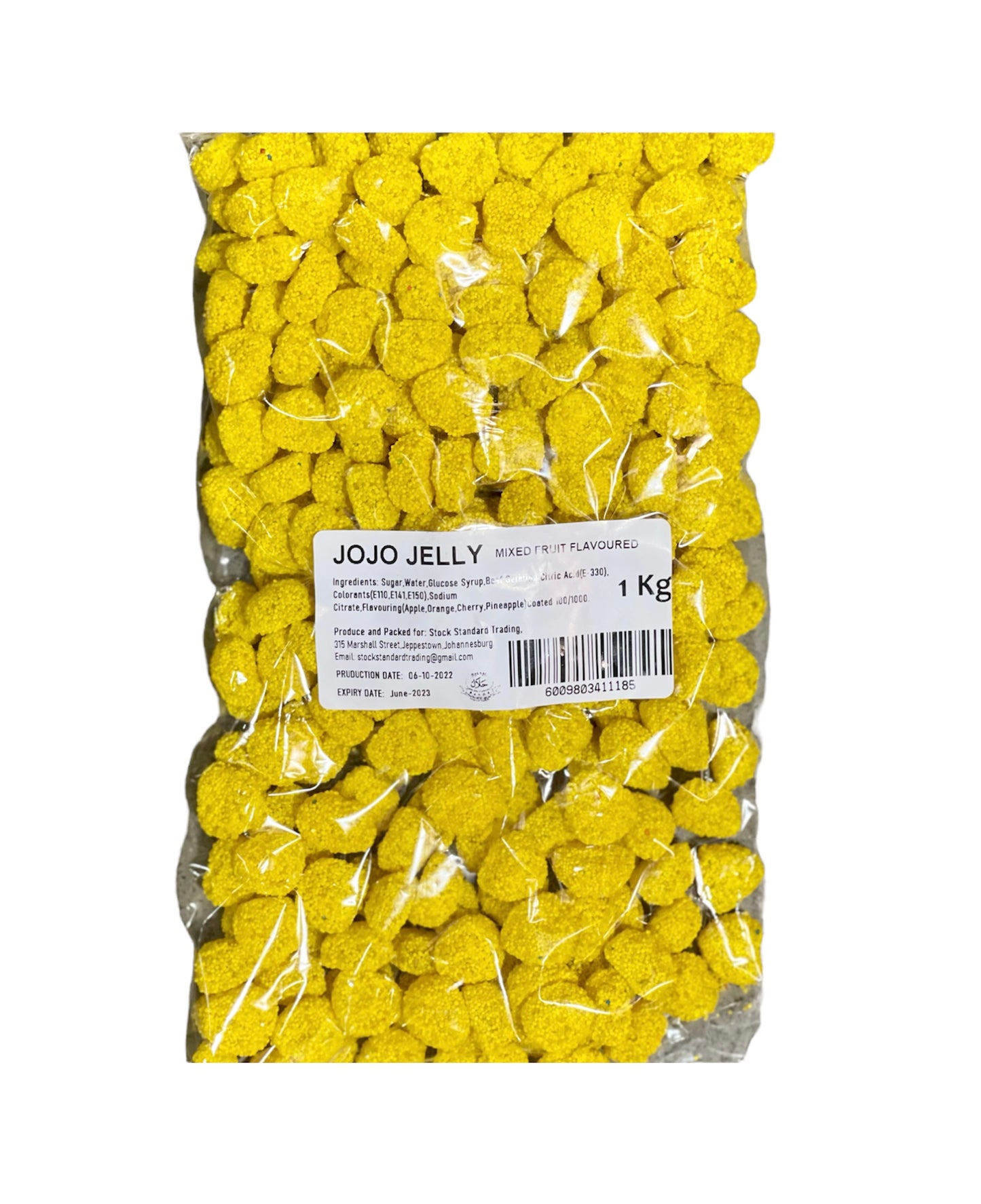 Jojo Jelly - Mixed Fruit Flavour (Yellow)